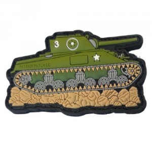 Патч ПВХ Танк [Strike Gear]